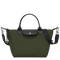 Khaki Le Pliage Energy S Handbag